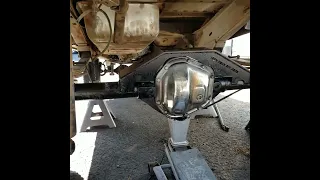 Comanche Rear Axle Install