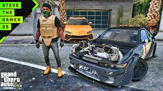 GTA 5 Mods Bank Heist back to the future (GTA 5 MOD CJ)