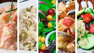 6 ENSALADAS FÁCILES para cada día de la semana 🥗