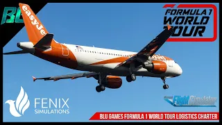 Fenix A320 EasyJet | LEBL-LFMN | F1 2022 World Tour | MSFS (VATSIM)