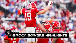 Raiders Select TE Brock Bowers | Highlights | 2024 NFL Draft