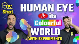 Human Eye & its colorful World in One Shot with Experiment | Class 10th Boards Science | Ashu Sir