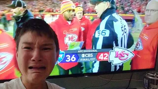 Bills Fan Reacts to loss vs. Chiefs!