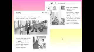 Англійська мова 4 клас. У русі (On the move). Lesson 2