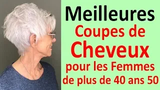 COUPES De Cheveux COURTES 2020! Pour Les Femmes âgées de 40 50 60 ans et plus