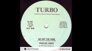 Positive Force - We Got The Funk (Instrumental)