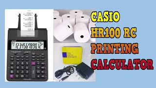 CASIO HR 100RC CALCULATOR