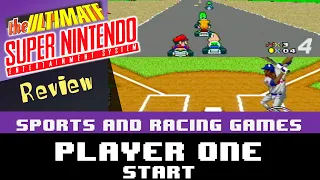 The Ultimate Super Nintendo Review - Part 21 - Racing and Sports Games