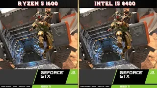 Ryzen 5 1600 vs i5 8400 | GTX 1660 Ti | 7 game Benchmark