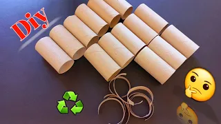 very nice! look what I did with toilet paper rolls 😍 - recycling ideas