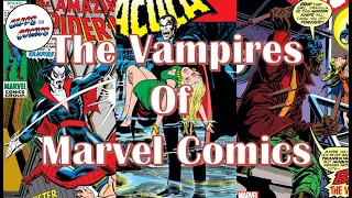 Hot Bronze Age Comics: The Vampires of Marvel Comics!!!