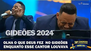 Gideões 2024 - Cantor Jonathas Almeida - Meu Deus ! O Fogo caiu no ginásio.