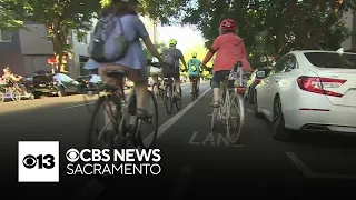 Silent bike ride honors cyclists killed on Sacramento streets