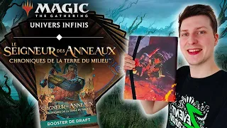 OUVERTURE DE 3 BOOSTER DE DRAFT - MAGIC SEIGNEUR DES ANNEAUX