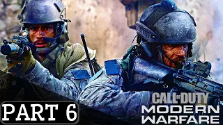 Call of Duty Modern Warfare Gameplay Walkthrough Part 6 (No Commentary)