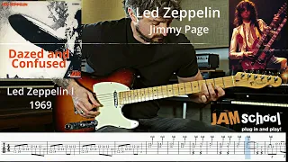 Led Zeppelin Dazed and Confused Jimmy Page Guitar Solo (With TAB)