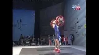 2013 European Weightlifting, 77 Kg C+Jerk