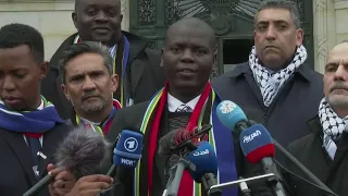 WATCH: South Africa holds news briefing after arguments in ICJ genocide hearing against Israel