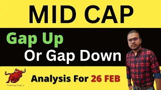 MIDCAP NIFTY EXPIRY special / FINNIFTY analysis tomorrow / 26 February 2024 Monday / Nifty banknifty