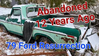 Will it run and drive? 1979 Ford F100 Ranger XLT left in a mud hole!