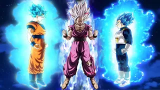 Goku (all forms) vs Vegeta (all forms) vs Gohan (all forms)