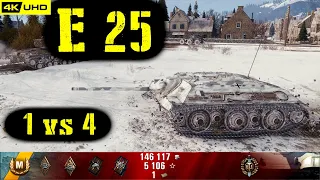 World of Tanks E 25 Replay - 7 Kills 4.1K DMG(Patch 1.6.1)