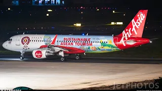Airbus A320 takeoff from Krabi International Airport(KBV) to Don Mueang International Airport (DMK)