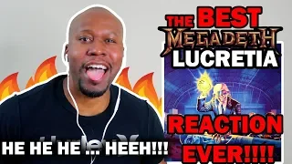 THE BEST MEGADETH REACTION EVER!!!! - LUCRETIA (FIRST TIME REACTION)