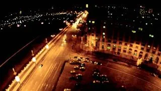 Raw Hero HD aerial footage in the center of Bucharest tahen with MWC octocopter