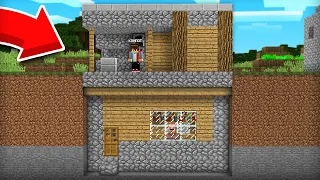 ЗАЧЕМ ЖИТЕЛЬ ПОСТРОИЛ ДОМ ПОД МОЕЙ КУЗНИЦЕЙ В МАЙНКРАФТ | Компот Minecraft