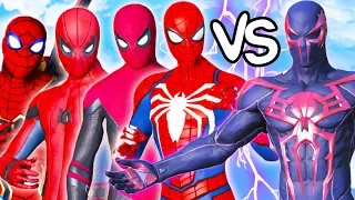 SPIDERMAN 2099 Vs TEAM SPIDER-MAN - Epic Battle Cinematic