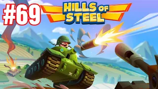 Hills of Steel Gameplay #69, Fully Upgraded and Unlocked all 22 Tanks (Unlimited Coins & Gems)
