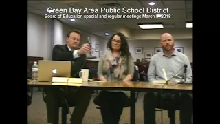 GBAPSD Board of Education meeting: March 5, 2018