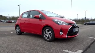 2015 Toyota Yaris 1.5 VVT-i Hybrid Icon Start-Up and Full Vehicle Tour