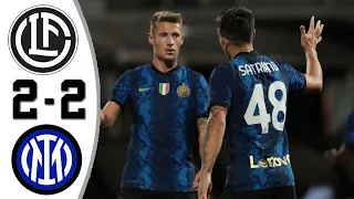 Lugano vs Inter 2-2 Full Match Highlights / Friendly - 2021 HD