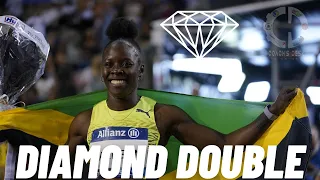 Shericka Jackson For Zurich Diamond 💎 League Double 100m/200m