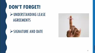 Fairfax County Consumer Affairs Day: Tenants and Landlords - Understanding Lease Agreements