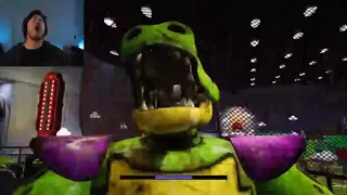 Markiplier yelling out FREDDY for a full minute