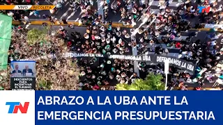 Abrazo simbólico al Hospital de Clínicas: redujeron las cirugías y funcionan al 40% de la capacidad