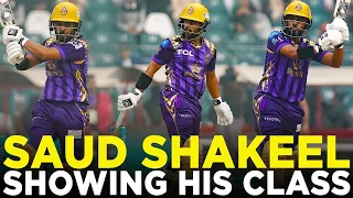 Saud Shakeel Showing His Class | Quetta Gladiators vs Peshawar Zalmi | Match 2 | HBL PSL 9 | M2A1A