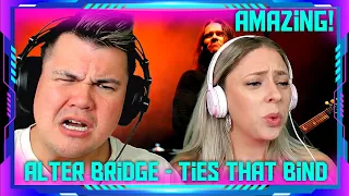 Millennials React to Ties That Bind by Alter Bridge Lyric Video | THE WOLF HUNTERZ Jon and Dolly