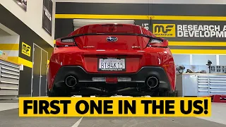 2022 Subaru BRZ MagnaFlow Catback Exhaust Review + Exhaust Clips