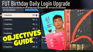 HOW TO COMPLETE FUT BIRTHDAY DAILY LOGIN UPGRADE OBJECTIVES! - FIFA 23 Ultimate Team