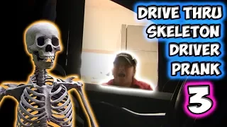 Drive Thru Skeleton Driver Prank 3!