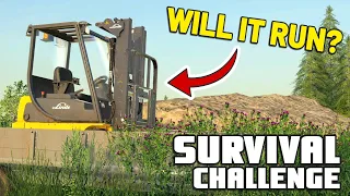 USED OLD FORKLIFT!  Will It Run? - Survival Challenge | Episode 31