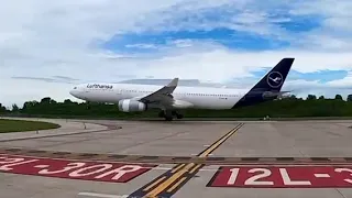 Lufthansa First Landing 6.1.2022