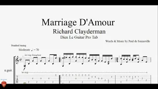 Marriage D'Amour - Guitar Tutorial + TAB