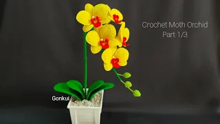 Crochet flower | Crochet Moth Orchid flower Part 1/3 .Petals #crochet #crochetflower #tutorial