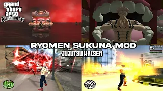 GTA San Andreas Sukuna Mod | Jujutsu Kaisen Sukuna | GTA San Sukuna Mod