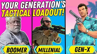 What your Generation's loadout says about YOU!